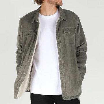 T & C The Ranch Cord Jacket - Military