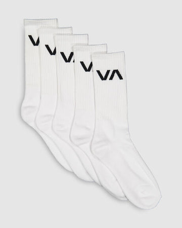 RVCA VA Sport Sock 5 Pack