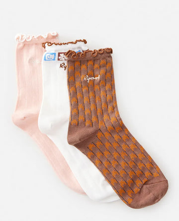 Ripcurl Gifting Socks 3 Pack