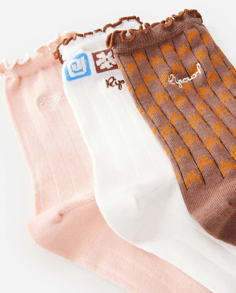 Ripcurl Gifting Socks 3 Pack