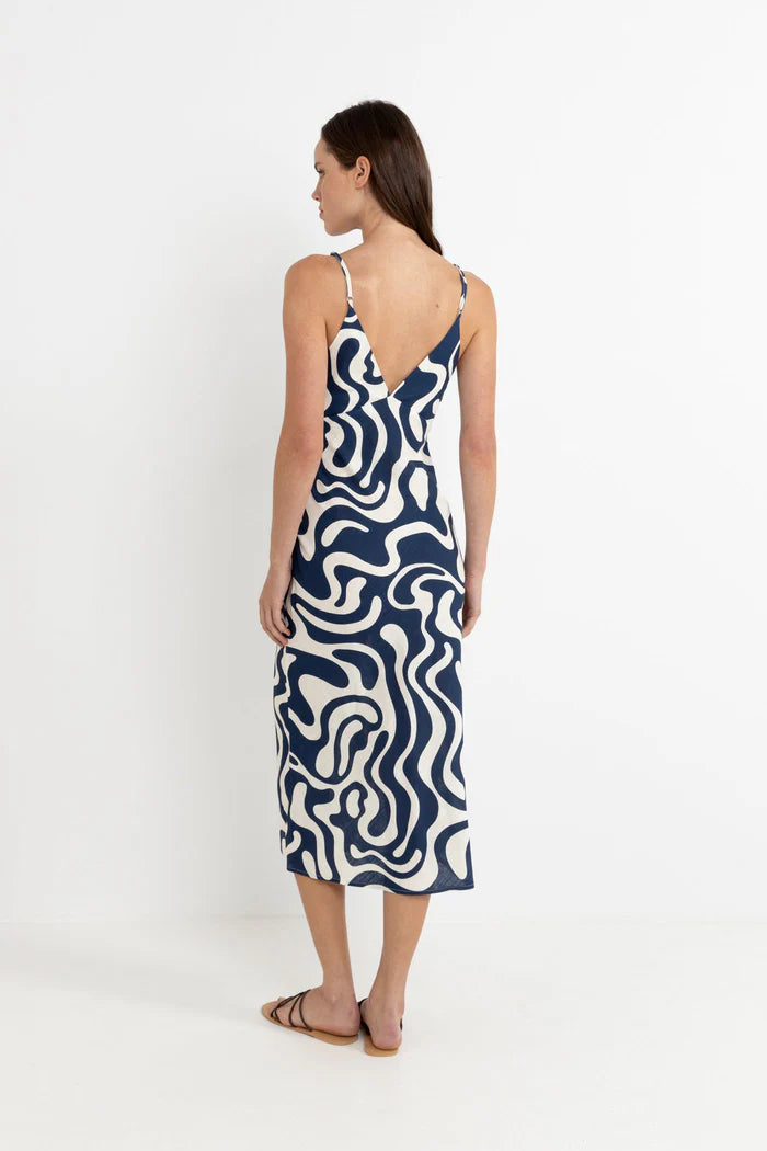 Rhythm Waverly Bias Cut Midi Dress
