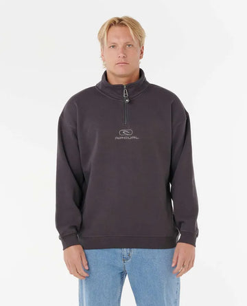 Ripcurl Pill Icon 1/4 Zip Crew