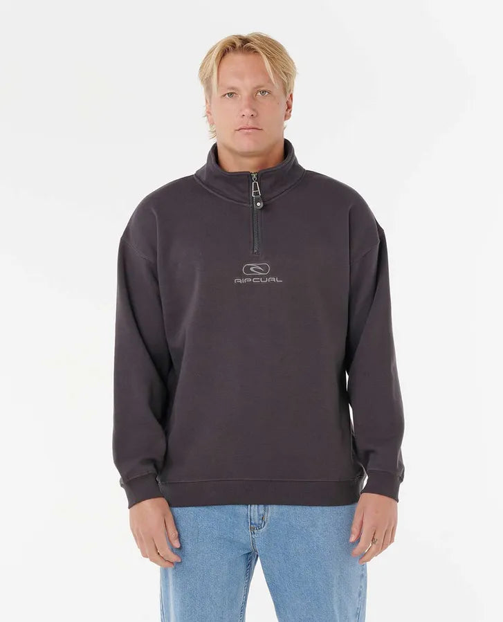 Ripcurl Pill Icon 1/4 Zip Crew