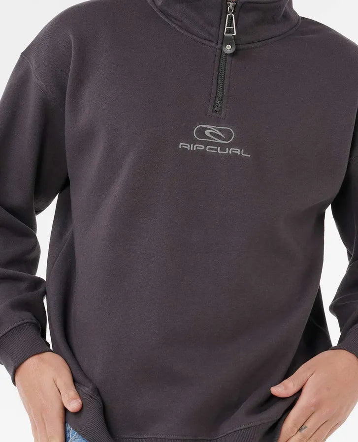 Ripcurl Pill Icon 1/4 Zip Crew