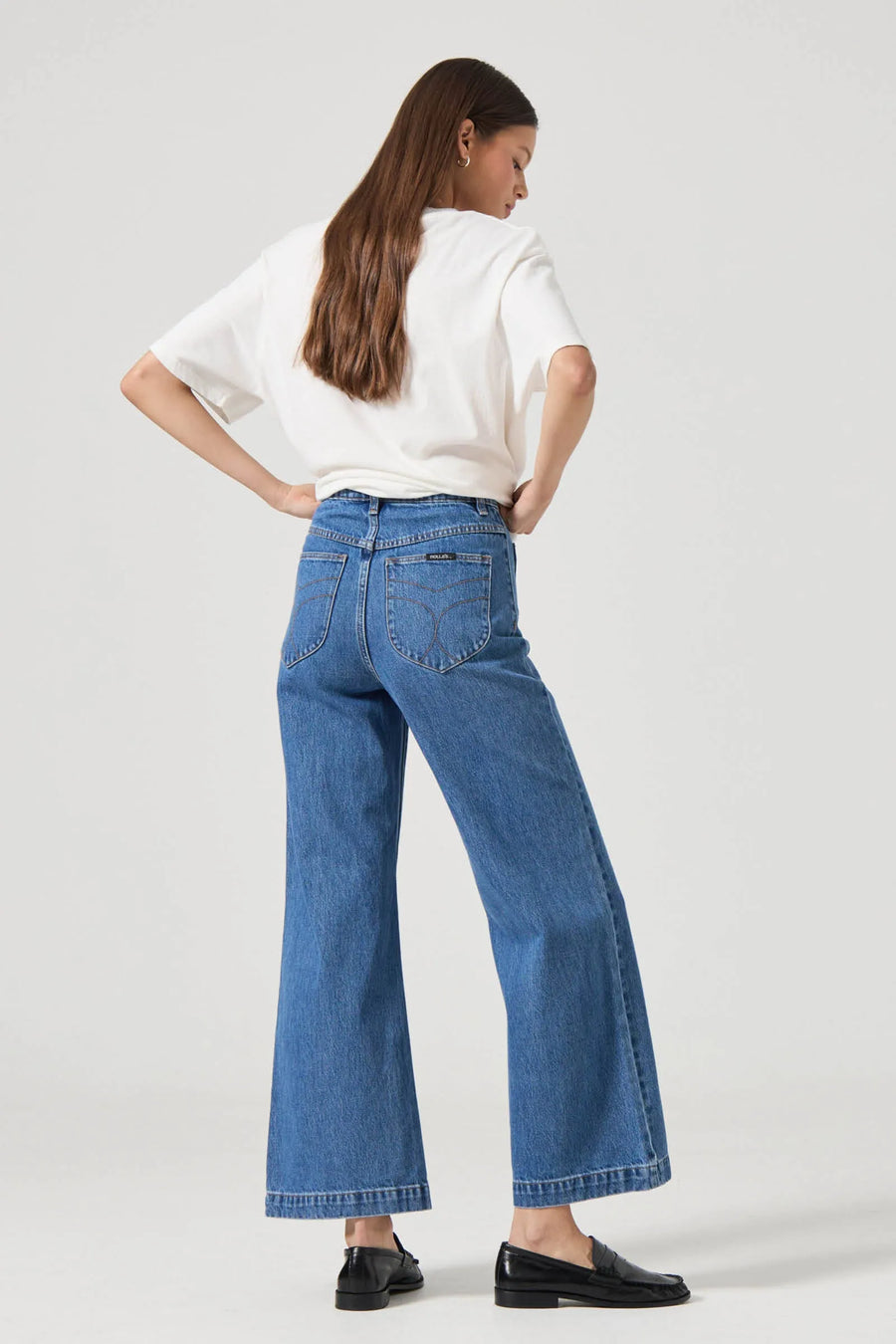 Rollas Sailor Jean- Ashley Blue