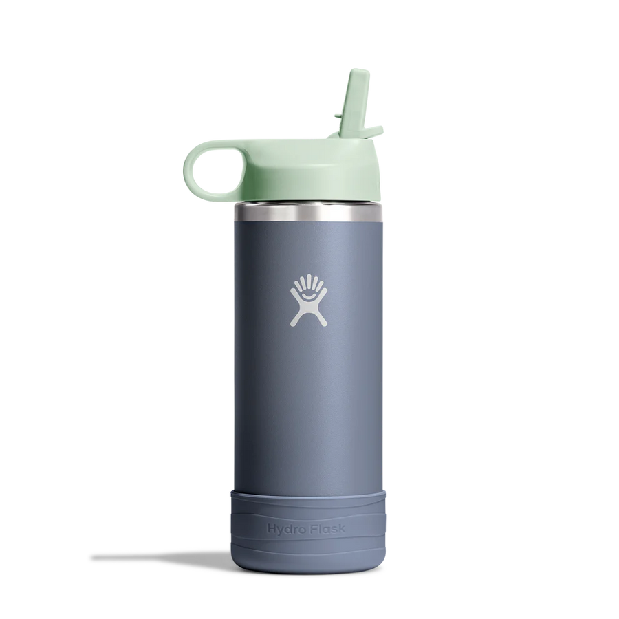 Hydroflask 18oz Kids Wide Mouth Straw Cap and Boot