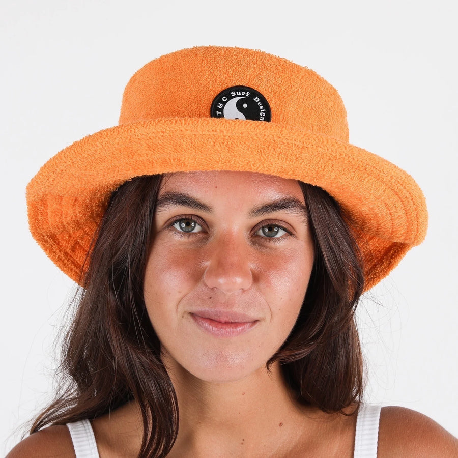 Town and Country Terry Bucket Hat- Orange