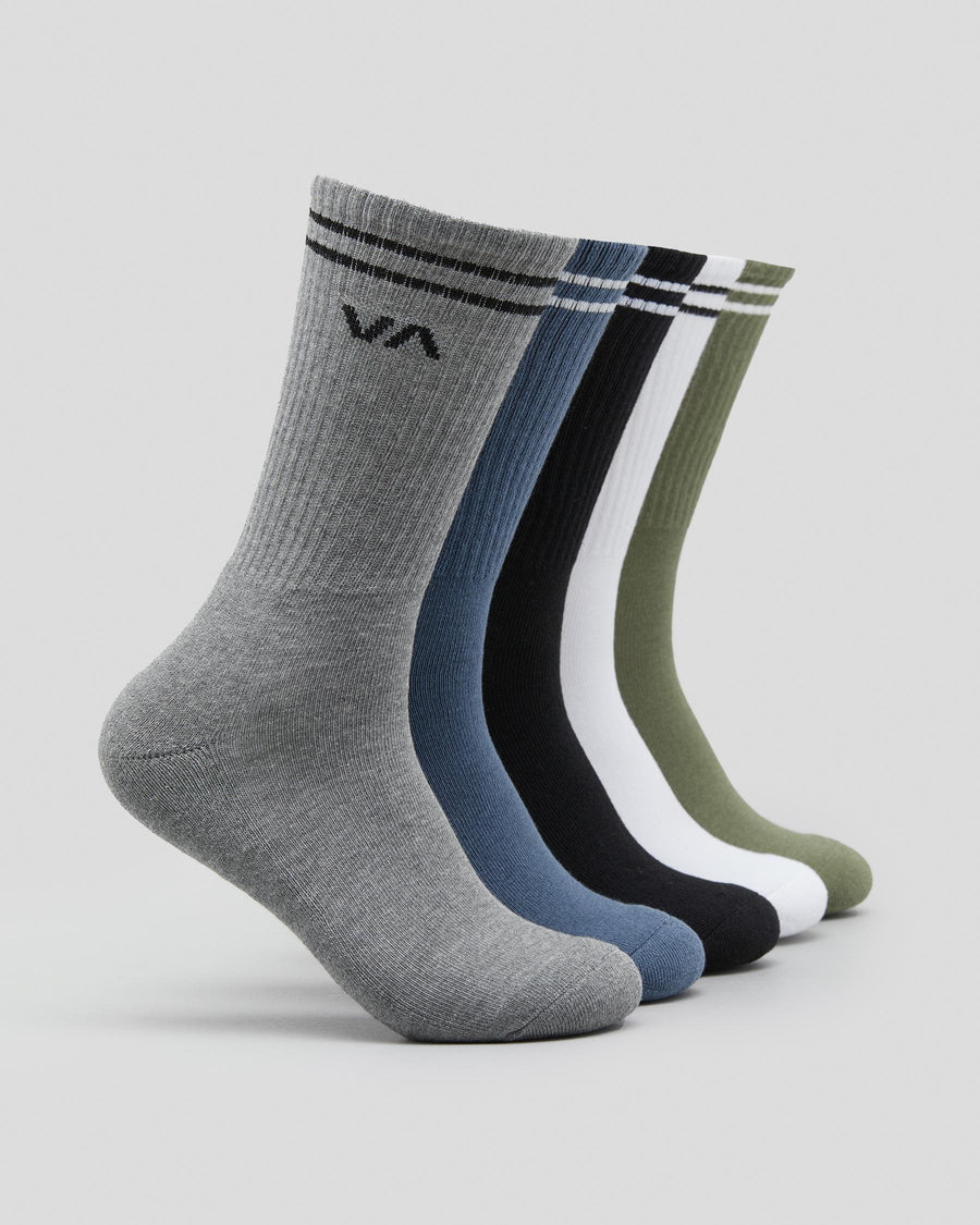 RVCA Union Sock 5 Pack - Multi