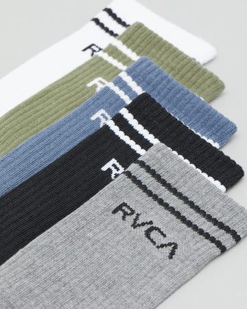 RVCA Union Sock 5 Pack - Multi