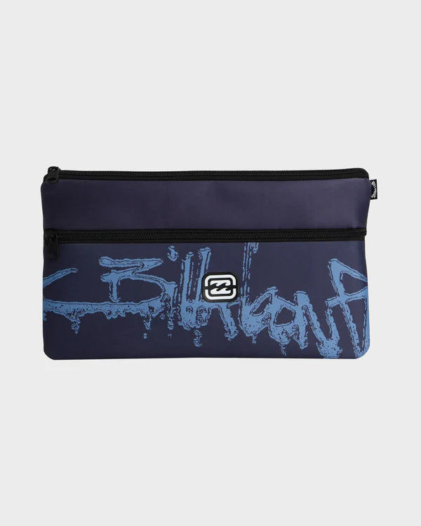 Billabong Jumbo Pencil Case - Vintage Navy