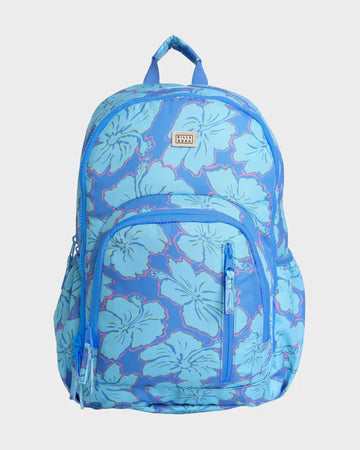 Billabong Happy Hibiscus Roadie JNR Backpack - Tidal Blue