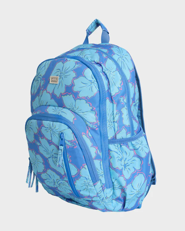 Billabong Happy Hibiscus Roadie JNR Backpack - Tidal Blue