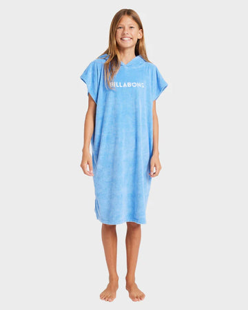 Billabong Hoodie Towel - Tidal Blue