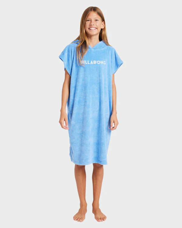 Billabong Hoodie Towel - Tidal Blue