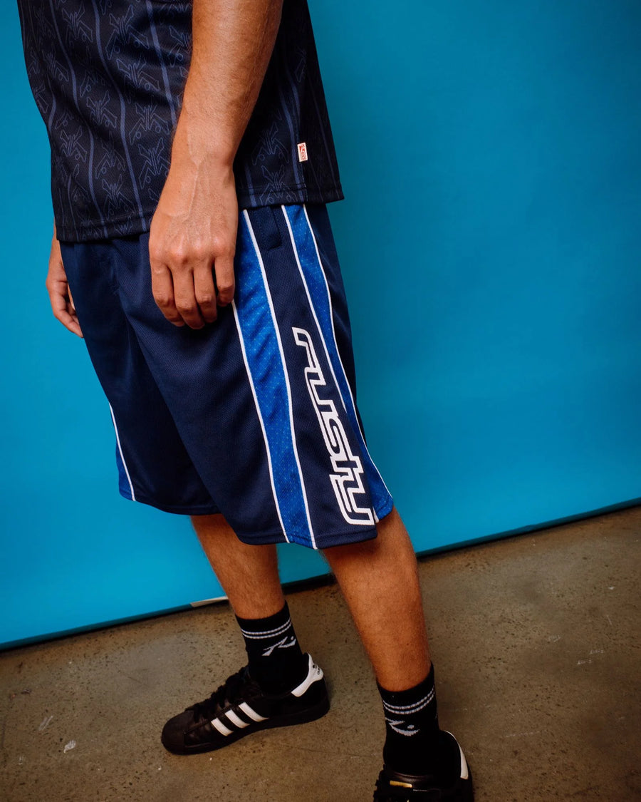 Rusty Cybernate Sports Mesh Short