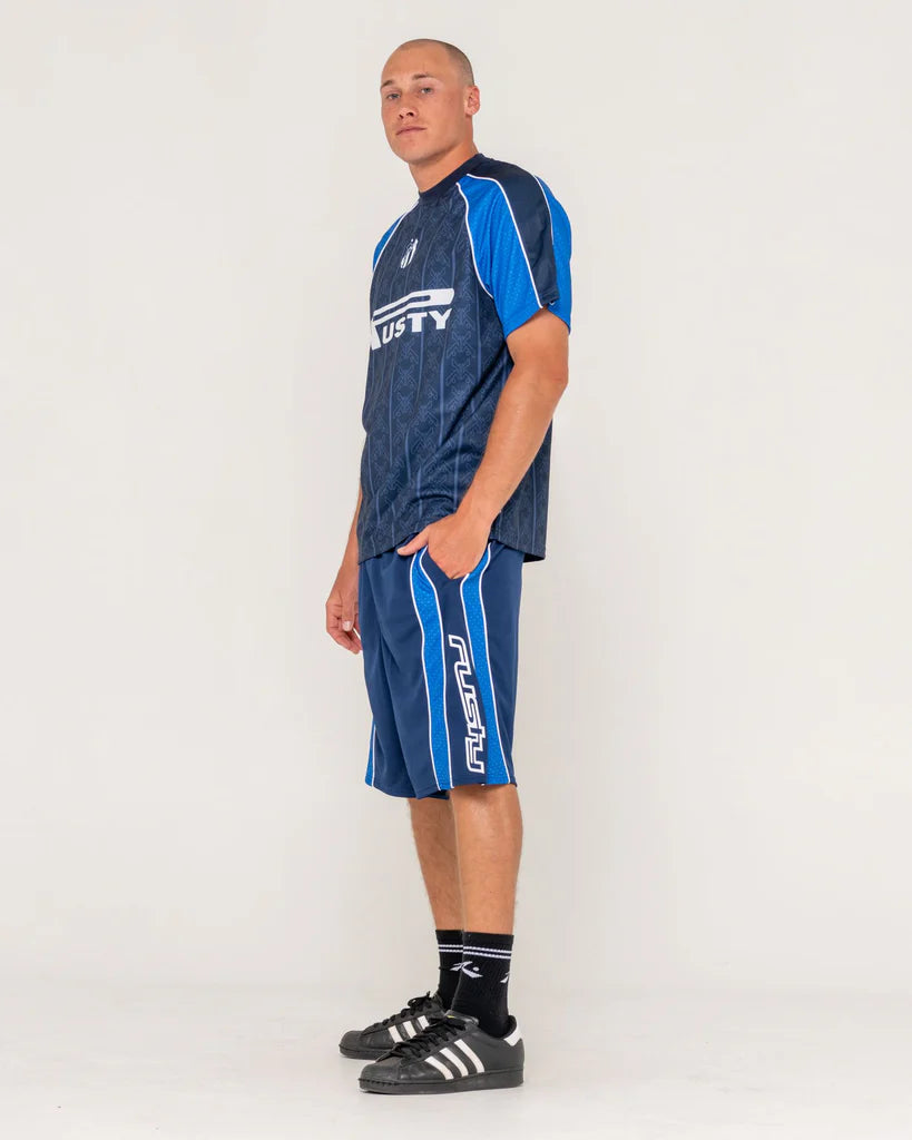 Rusty Cybernate Sports Mesh Short