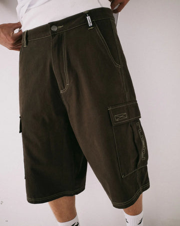 Rusty Grizzly Baggy Cargo Short