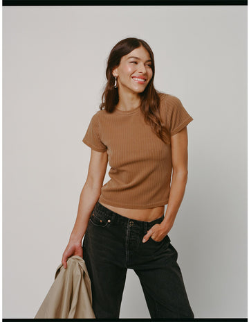 Rollas Classic Tee Rib