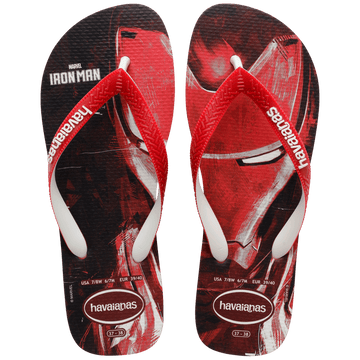 Havaianas Kids Top Marvel - Red Apache/White