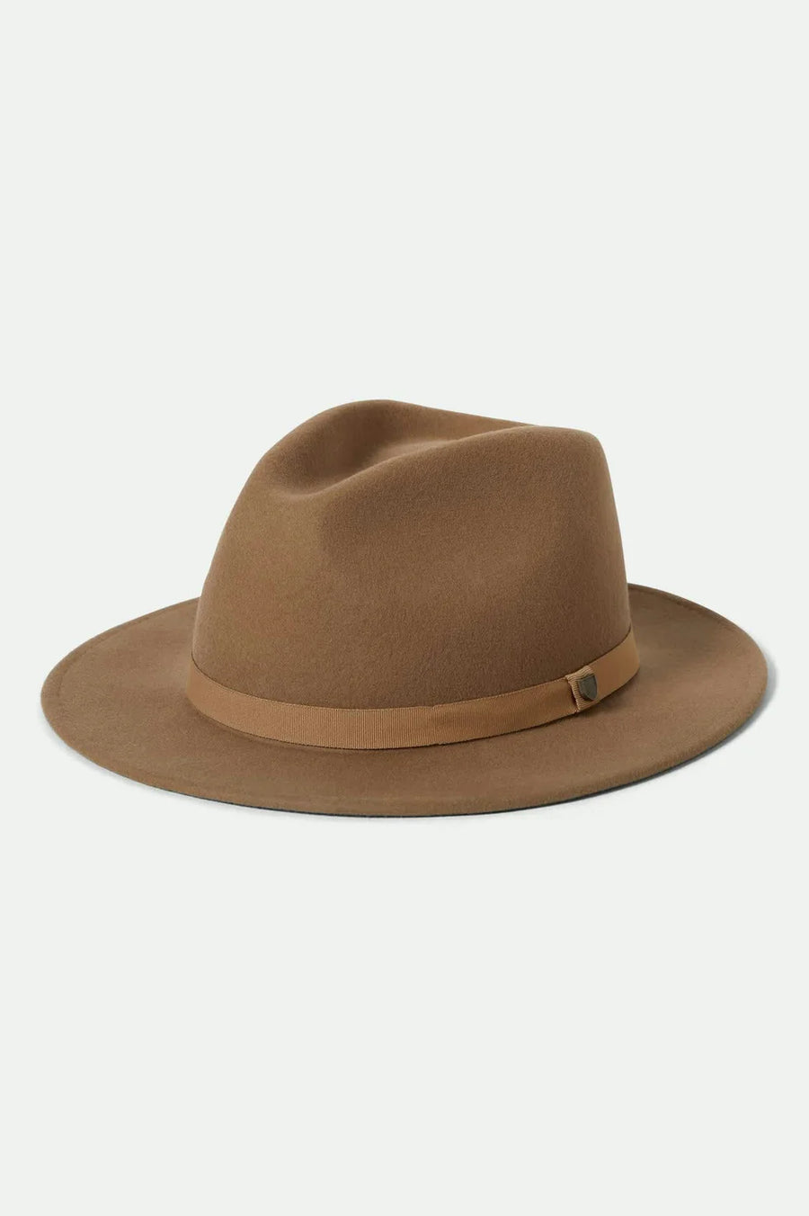 Brixton Messer Packable Fedora - Khaki/Khaki