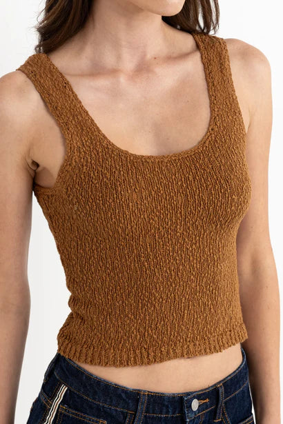 Rhythm Adele Scoop Neck Knit Top