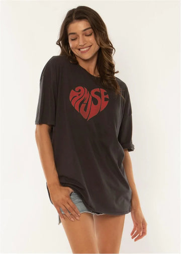 Amuse Society Amuse Heart Tee