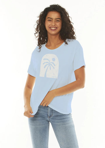 Amuse Palm Rays Knit Tee