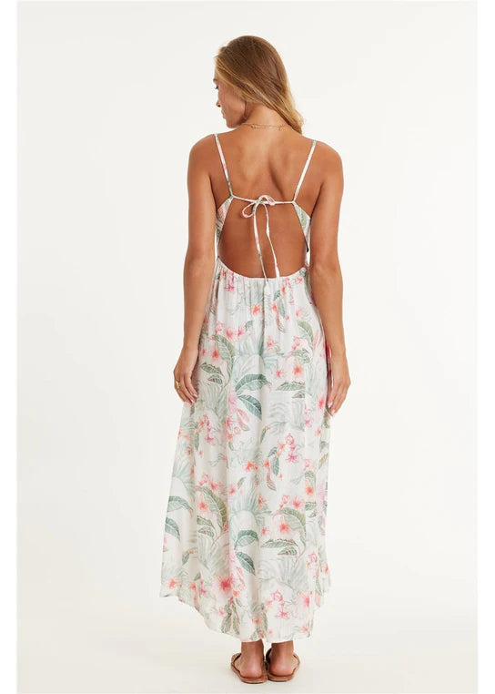 Amuse Tahiti Cove Woven Maxi Dress