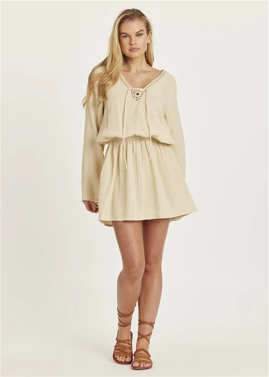 Amuse Ring My Bell Woven Mini Dress
