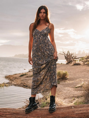 Volcom Folk Yeah Maxi Dress