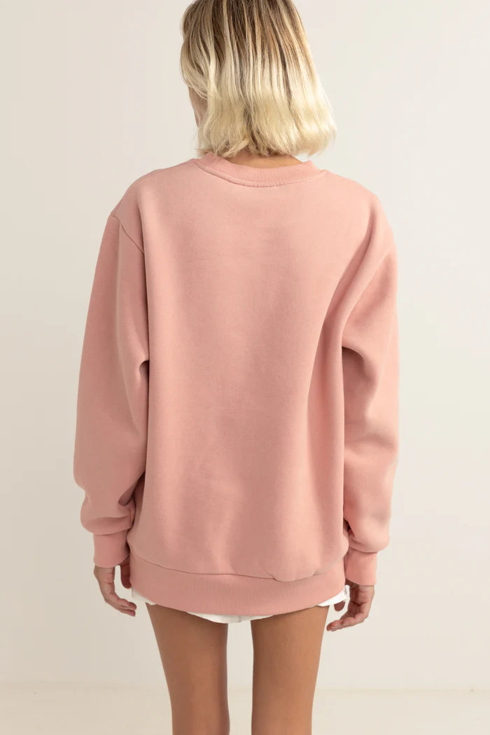 Rhythm Classic Brand Fleece - Rose