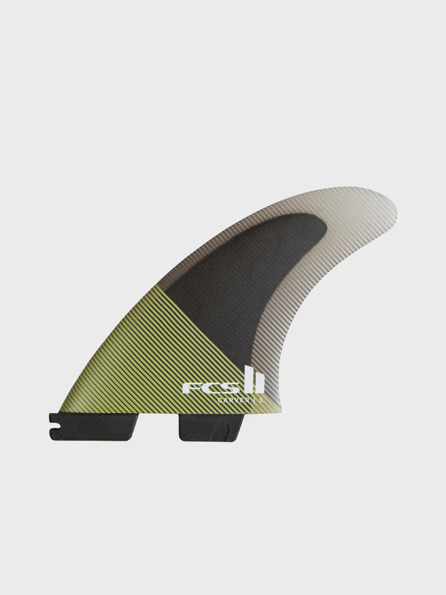 FCS II Carver PC Tri Fins - Eucalyptus