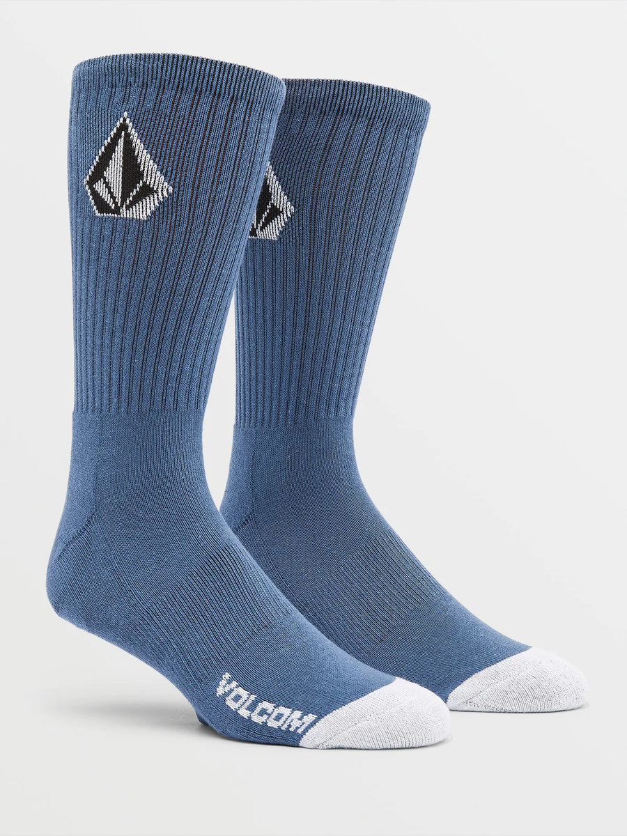 Volcom Full Stone Sock 3 Pack - Stone Blue