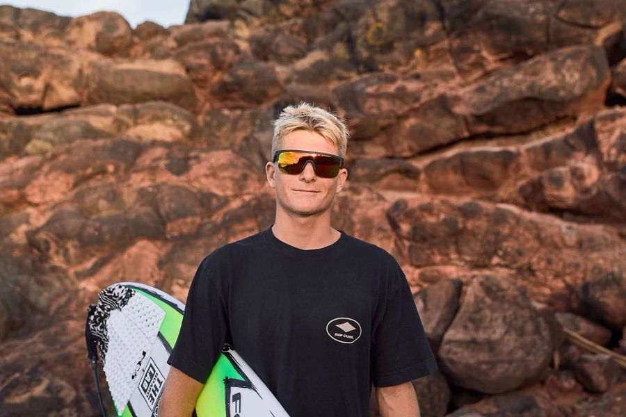 Dragon Slotted - Matte Black/Red Ion