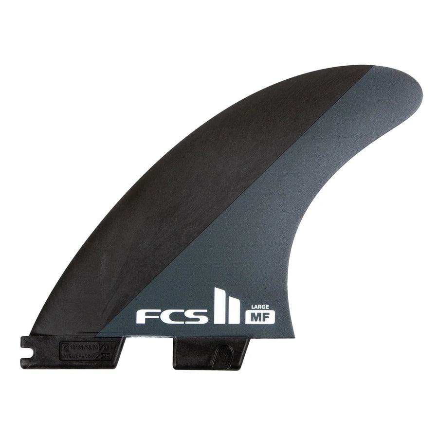 FCS II MF Tri Fins - Black/Charcoal