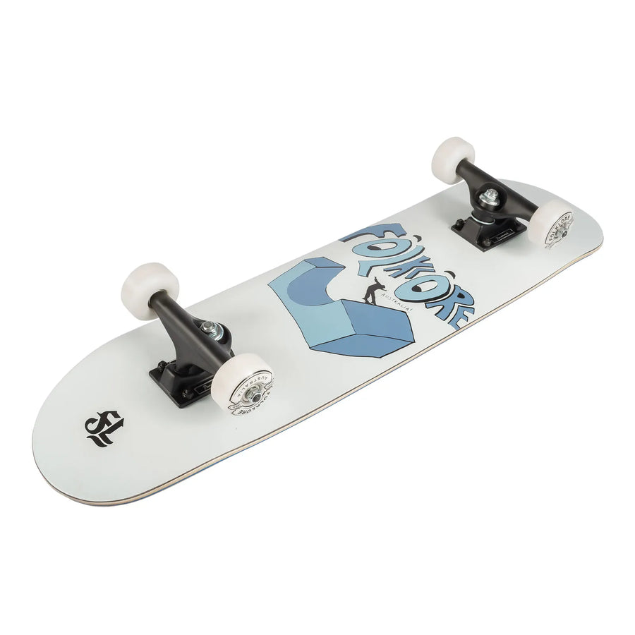 Folklore Warm Press Comp Mini Half Pipe - Blue