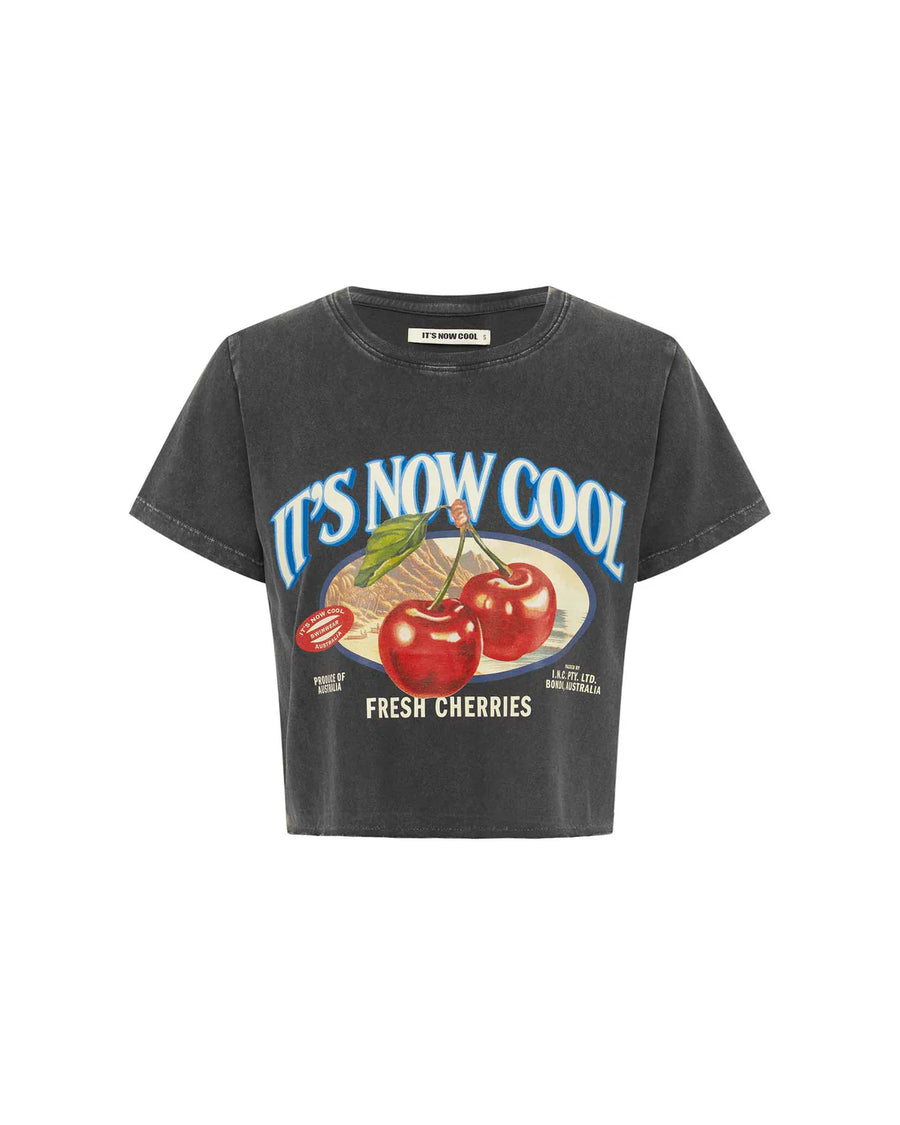 Its Now Cool The Baby Tee - Cherries