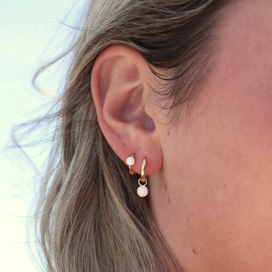 Miki Mazu White Opal- Gold