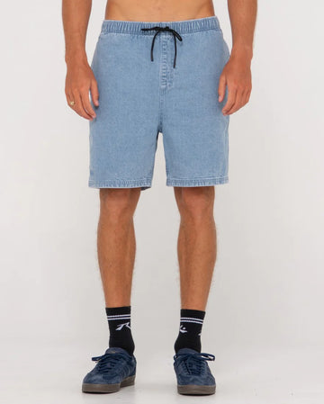Rusty Manila Folder Denim Short Boys - ASB