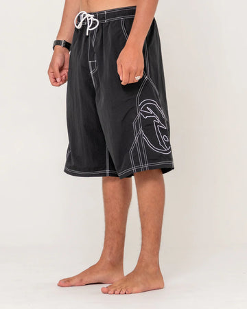 Rusty Tombstones Hybrid Waist Boardshort