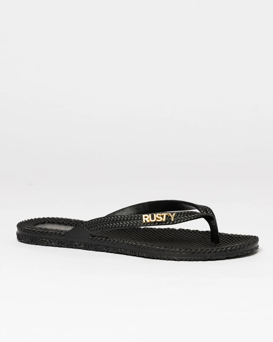 Rusty Flip Out Thong- Bk1