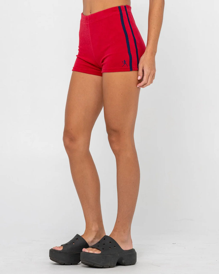 Rusty Towelling Bodhi Booty Short