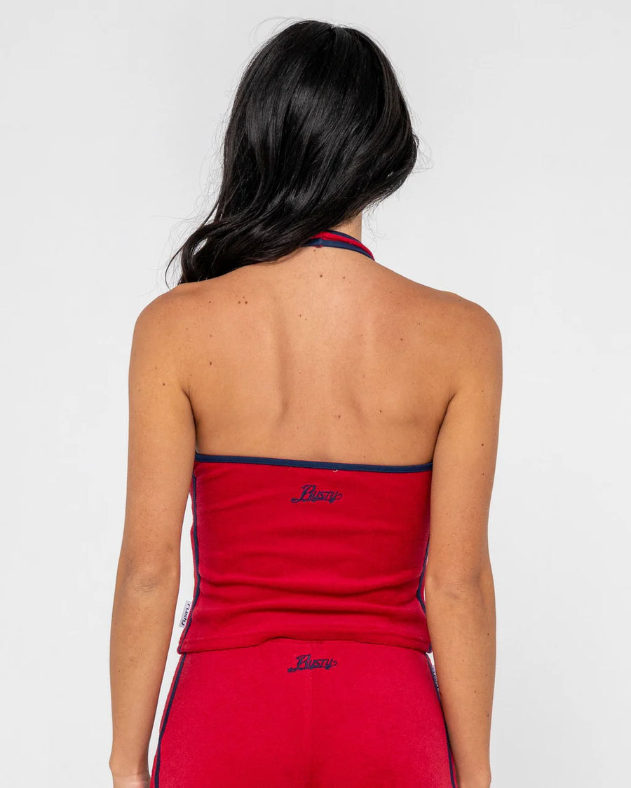 Rusty Towelling Halter Neck Top – Coastal Life Surf Supply Co