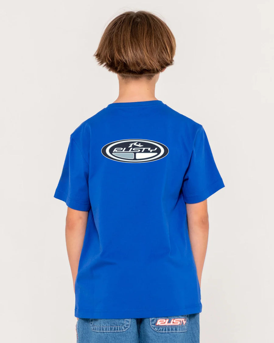 Rusty Faden Short Sleeve Boys Tee Shirt