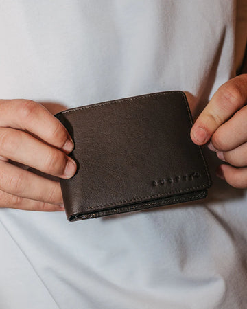 Rusty High River 2 Leather Wallet