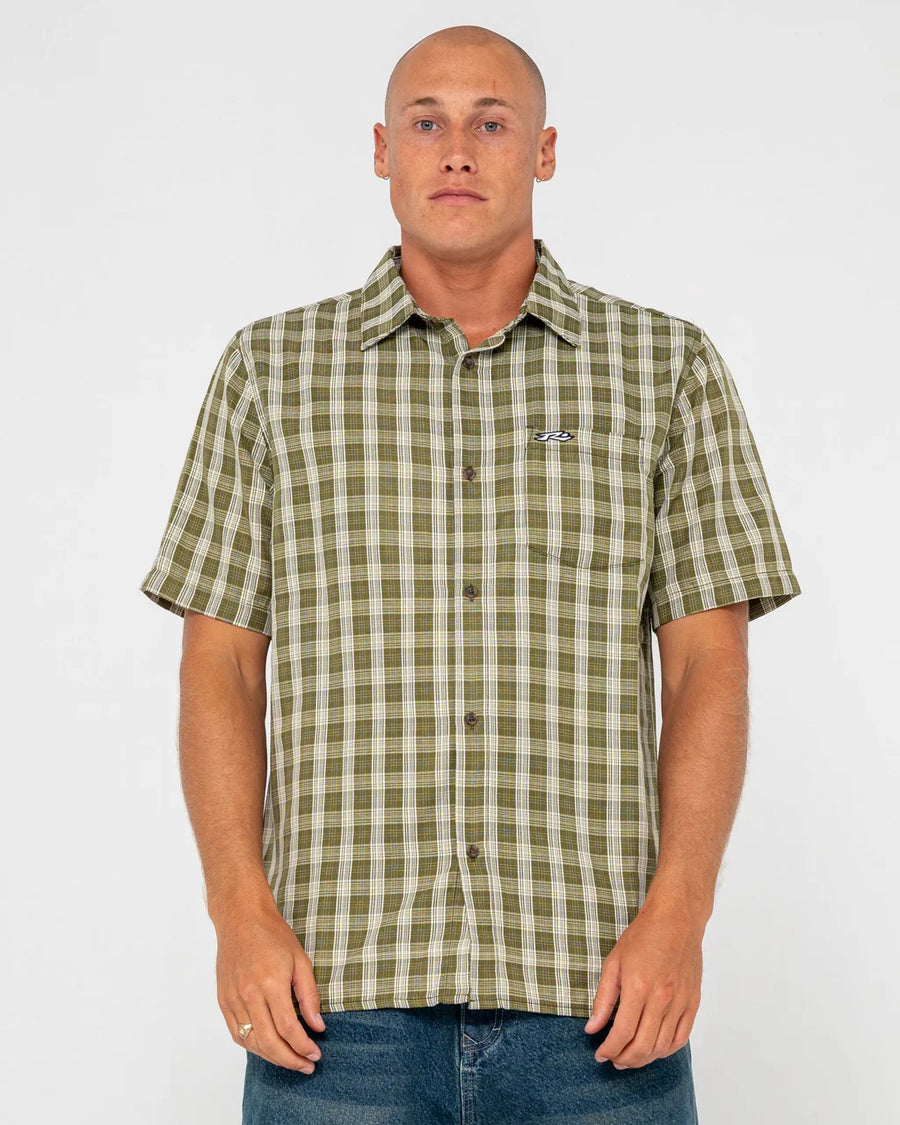Rusty Datsun Check Short Sleeve Shirt
