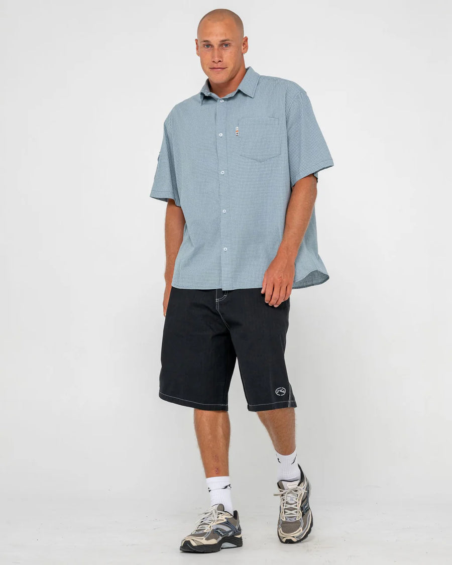 Rusty Stasha Pocket Short Sleeve Shirt