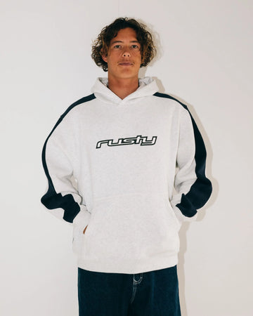 Rusty 2K Sing Hooded Fleece - Grey
