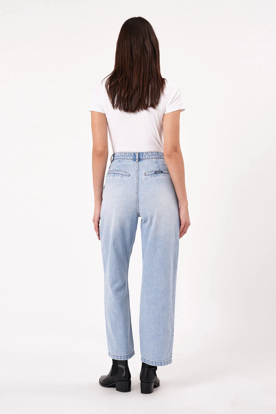 Rollas Chloe Pleat Denim