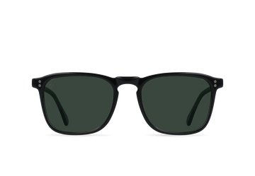 Raen Wiley - Recycled Black / Geen Polarized